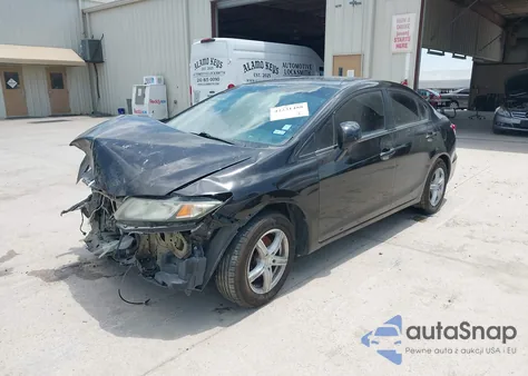 2013 Honda Civic Lx z USA, uszkodzony, nr VIN 2HGFB2F53DH577806